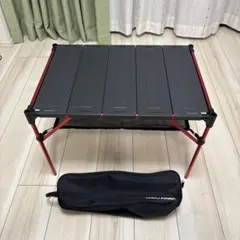 ☆新品チャムス Fire Wood Table アウトドアテーブル レッド - メルカリ