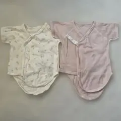 ベビー 肌着 ロンパース 2枚セット