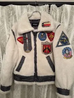 AVIREX フリースジャケット ボアジャケット　Mサイズ