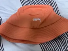 【べるつり様用】stussy オレンジ バケットハット