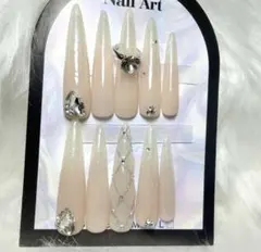 ちゅるん　ギャル　ネイル　ネイルチップ　ベイビーブーマー　ワンホン　韓国