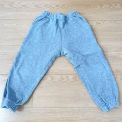ジョガーパンツ　キッズ　110サイズ　グレー