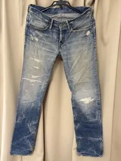 ゲリラSALE】ヒステリックグラマー CPR加工デニム セルビッチ - メルカリ