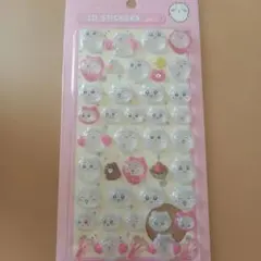 ちいかわ クリスタルタイプの硬い3Dシール