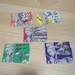 サカモトデイズ　ステッカー付きイラストカード5種×2枚