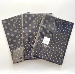 ungaro　ウンガロ　ハンカチ　ネイビー　ドット柄　パリ　ブランド　オシャレ