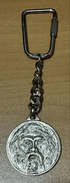 真実の口 メダル キーホルダー