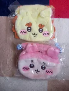 ちいかわおかお巾着　カニちゃん&シーサー　2点セット