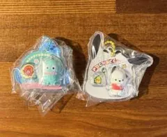 【匿名発送】サンリオキャラクターズ パッケージチャーム＆チョコボーロ　2個セット