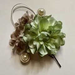 【髪飾AN】和装着物　結婚式　卒業式　成人式　七五三　　お祝い【メルカリ便】