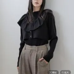 新品タグ付き⭐︎マルチＷＡＹフリル２Ｐ　ローリーズファーム　ブラック