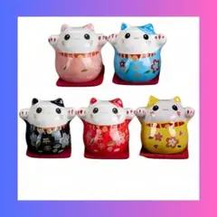 招き猫 小物置き 猫 雑貨 鍵置き 置物 小さい 玄関飾り インテリア 新築祝い