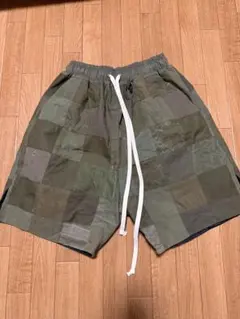 Rick Owens ハーフパンツ チェック RU02B2384-CP - メルカリ