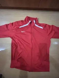 Nike レッド ジャージジャケット M