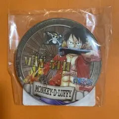 ワンピース　輩　東京タワー　ルフィ　バースデー缶バッジ2016 2017
