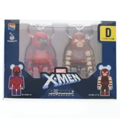 BE@RBRICK X-MEN デッドプール ウルヴァリン 2体セット