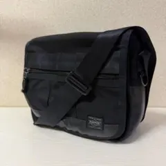 ポーター 吉田カバン ヒート ショルダーバッグ ブラック