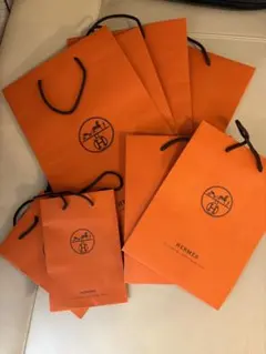 エルメス♡大中小サイズ♡紙袋♡ショッパー♡8枚♡美品