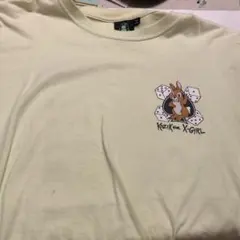 KOZIK for X-GIRL ラビットプリント Tシャツ