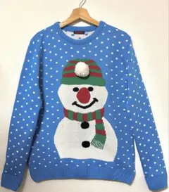 アグリーセーター ダサセーター クリスマス ニット スノーマン 雪だるま UK