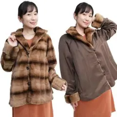 【中古】is-380501-24/超人気/ロシアンリスコート/9-13号☆のサムネイル