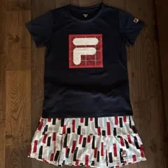FILA スカート付きテニスウェア M