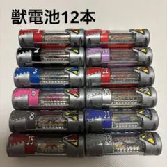 キョウリュウジャー/獣電池12本セット 変身アイテム　戦隊ヒーロー