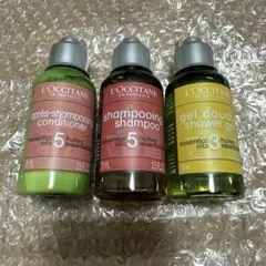 L'Occitane シャンプー・コンディショナー・ボディソープセット 75ml