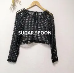SUGAR SPOON シュガースプーン メッシュ トップス お洒落のサムネイル