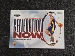 TOPPS Jeremiah Fears RC NBAカード