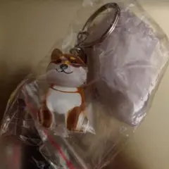 うちの子のけだまだま風です。　柴犬　アクリルキーホルダー
