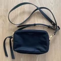 美品 トリーバーチ PERRY ショルダーバッグ ナイロン ブラック