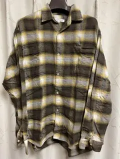 URBAN RESEARCH チェック柄長袖シャツ L
