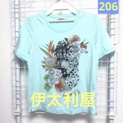 伊太利屋★ラインストーン付プリントカットソーのサムネイル