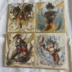 ドラゴンボール アートカード 4枚セット