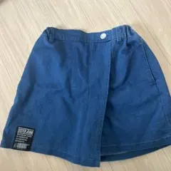 SISTER JENNI ダークブルー スカート風ショートパンツ