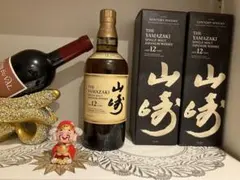サントリー 山崎 12年 100周年記念ラベル 2本セット - メルカリ