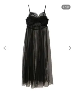 earth music &ecology シアー キャミワンピース チュニック