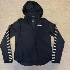 NIKE ナイキランニングポケッタブル ナイロンハーフジップパーカー L 軽量