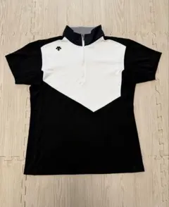 DESCENTE GOLF メンズ ハーフジップシャツ M