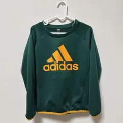 adidas 緑/黄 ロゴ入りジャージ　ピステ　新品
