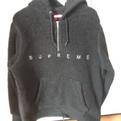Supreme Sherpa Fleece Pullover ブラック