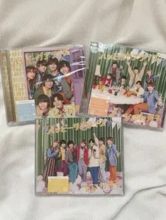 なにわ男子 CD ハッピーサプライズ 初回盤①②、通常盤セット
