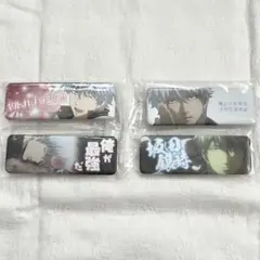 【未開封】 銀魂 ロングカンバッジコレクション 缶バッジ 坂田銀時 4点セット