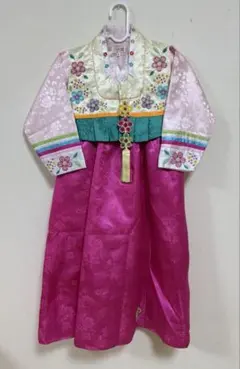 韓服 伝統的なドレス 105-115cm チマチョゴリ　3点セット