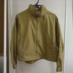 UNIQLO コットンブルゾン OLIVE Sサイズのサムネイル