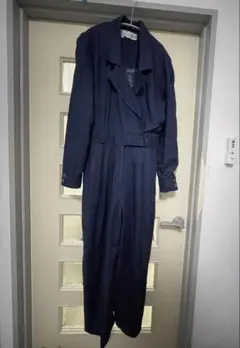 Lochie ネイビー リネン　ジャンプスーツのサムネイル