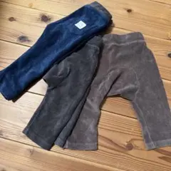 コーデュロイパンツ3点セット