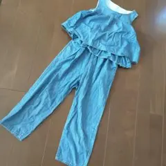 GU オールインワン 130 薄手 サロペット