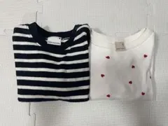 petitmain 長袖Tシャツ 80cm 2枚セット